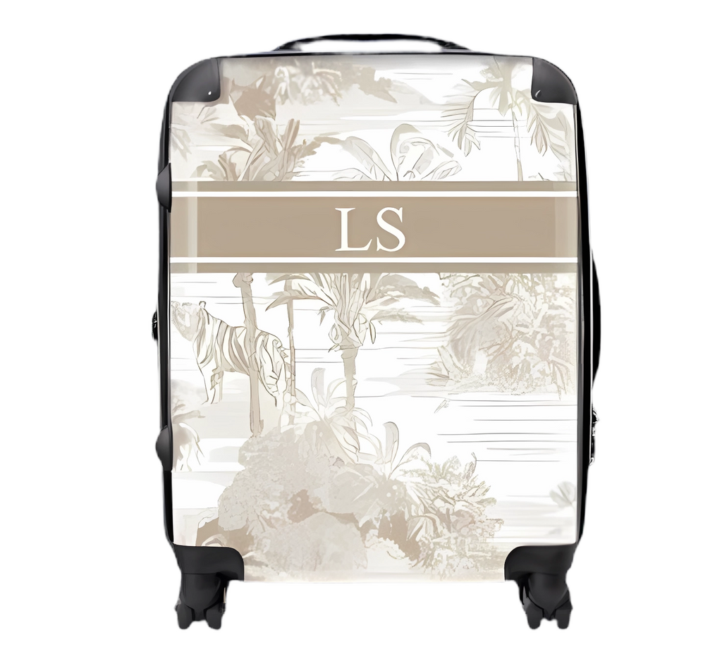 tropical suitcase