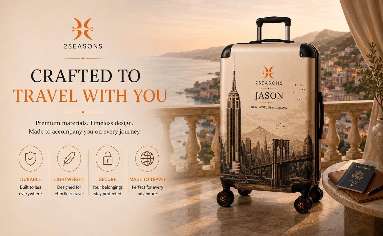 2Seasons crafted to travel with you