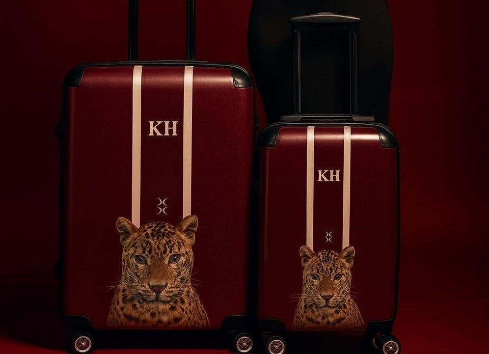 2Seasons personalized luggage pair